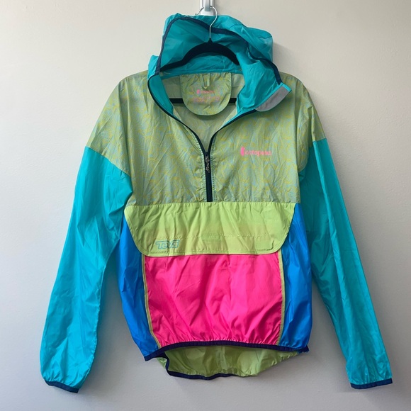 cotopaxi Jackets & Blazers - Cotopaxi Teva Teca Technical Windbreaker Half Zip Jacket Colorblock Womens Small
